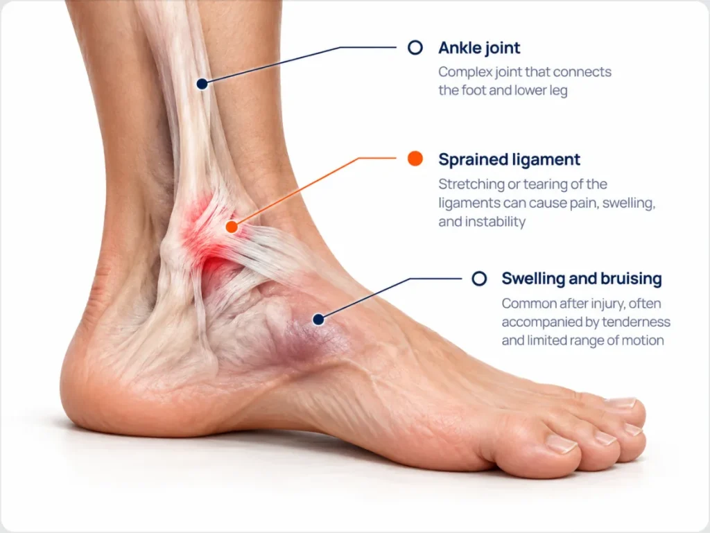 Ankle Pain Treatment in Calgary at Achilles Foot Clinic