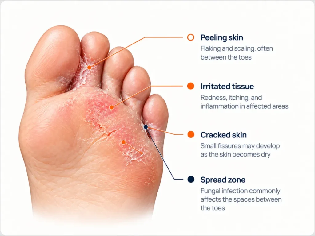 Athlete’s Foot Treatment in Calgary at Achilles Foot Clinic