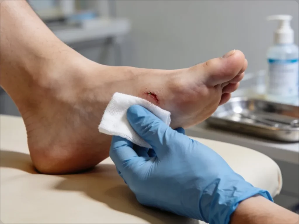 Foot Wound Treatment in Calgary at Achilles Foot Clinic