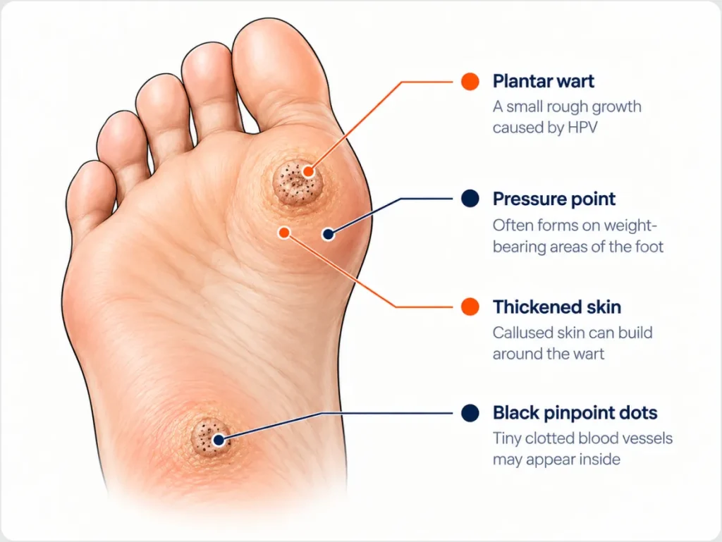 Plantar Wart Treatment in Calgary at Achilles Foot Clinic